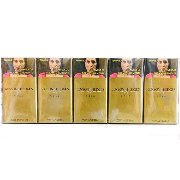 CIG. BENSON HED. GOLD 100 C.D.BOX. P/10/20 PZ. 1252