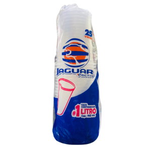 ENVASE 1L  JAGUAR PACTIV C20/25PZAS